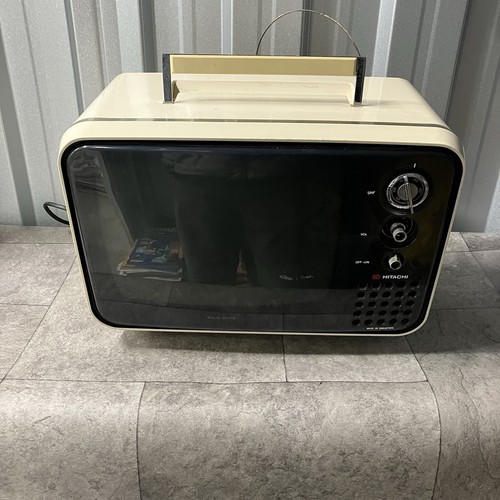 Vintage hitachi portable - portable, crt