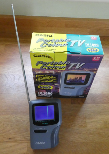 Casio portable colour model - casio,