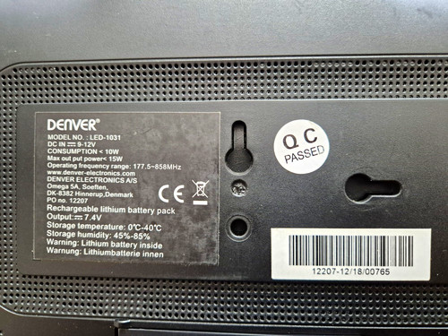 Denver led 1031 - led-1031, portable