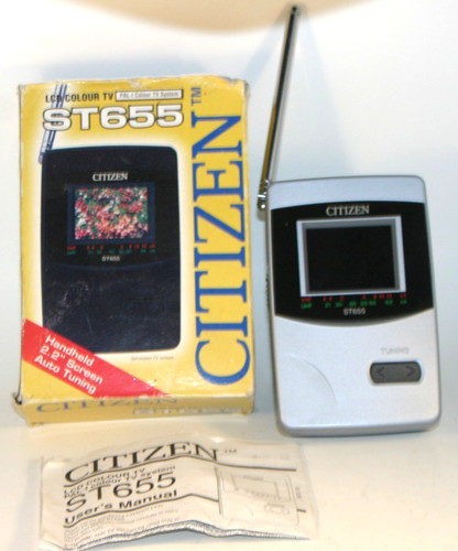 Boxed portable citizen - portable, tv