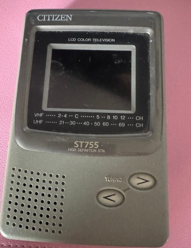 Vintage citizen st755 portable - vintage,