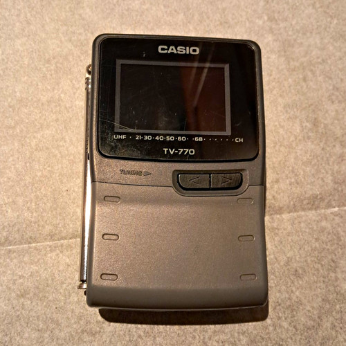 Vintage casio 770d - casio, tv-770d