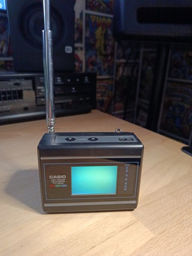 Vtg casio lcd color television - vtg,