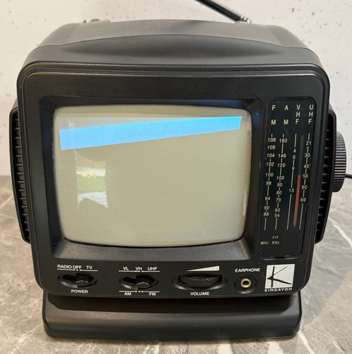 Kingavon tv55b portable - portable, black