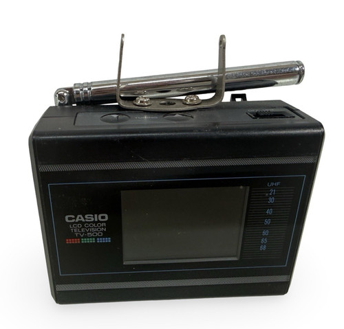 Vintage casio 500v - casio, tv-500v