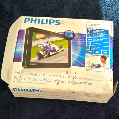 Philips portable video player - video,