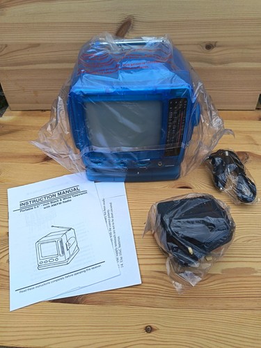 Portable black and - 5.5",