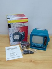 Vintage Portable 5.5" Black &