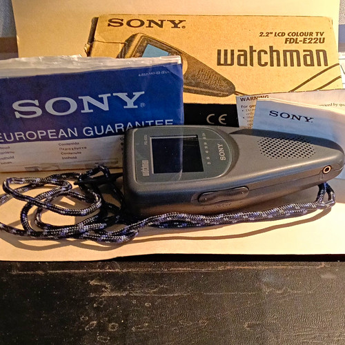 Sony watchman lcd colour - sony,