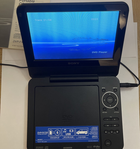 Sony dvp fx720 - portable, dvd