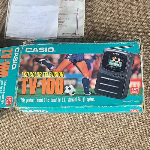 Casio 100 100d - casio, tv-100d