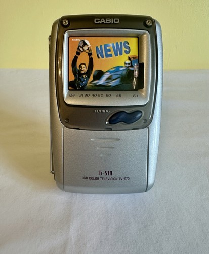 Casio vintage 970 portable - casio, tv-970