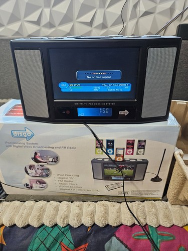 Portable for ipod - tv,