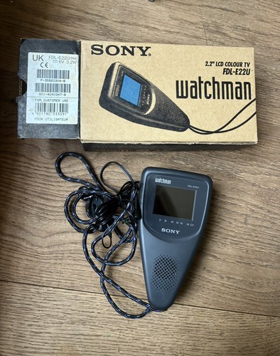 Vintage sony watchman - watchman, fdl-e22u