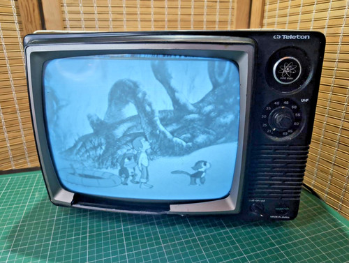 Vintage teleton black white - black, &