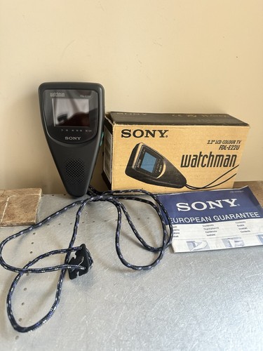 Vintage sony watchman fdl - watchman, fdl-e22u