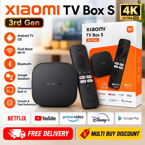 Xiaomi box 3rd - xiaomi, s