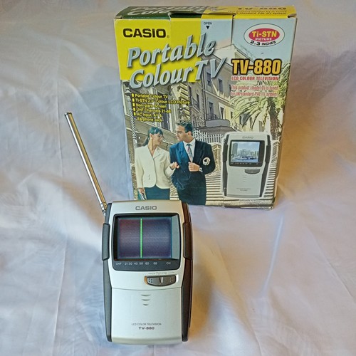 Casio 880 handheld - casio, tv-880