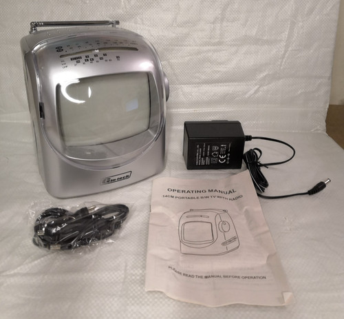 Vintage portable black white - vintage, black/white